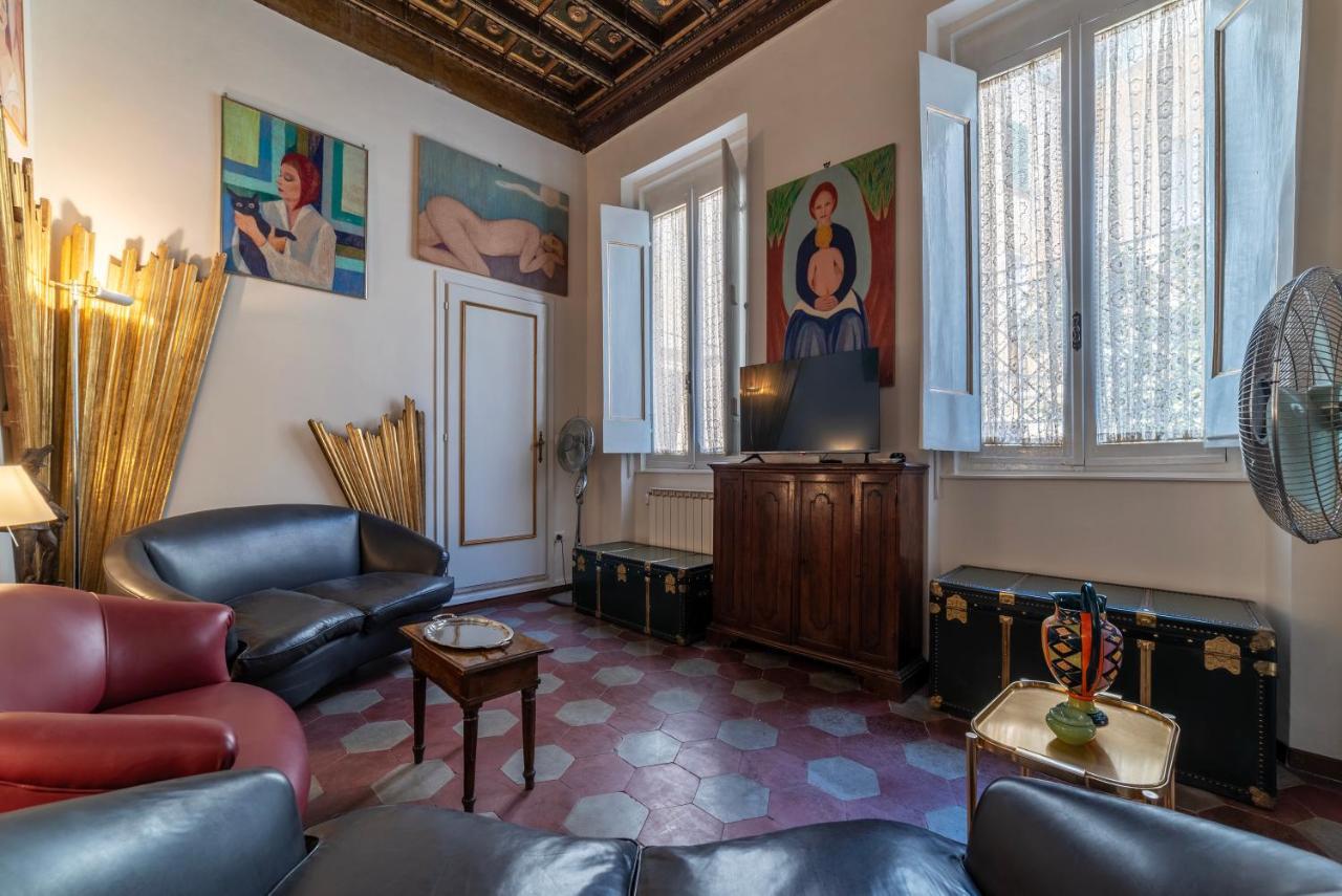 Pantheon Apartment - L'Angolo Nascosto Dei Quadri Rome Bagian luar foto